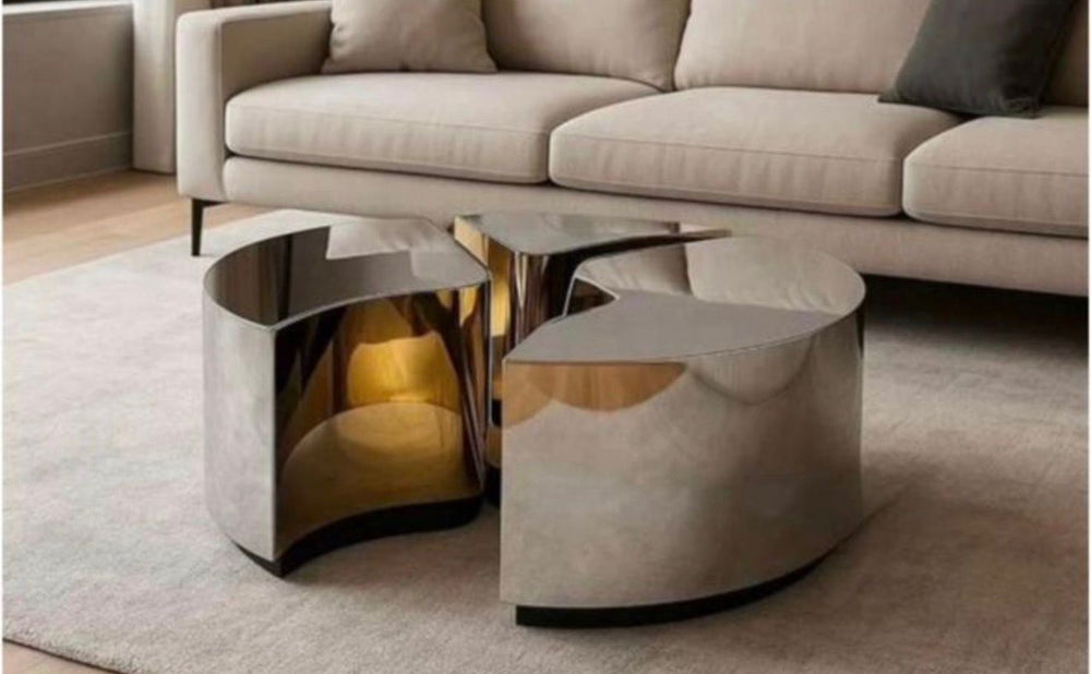 Luna 3-Piece Nesting Coffee Table Set