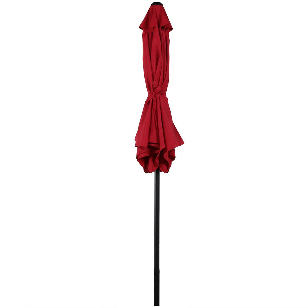 Nola LED Patio Umbrella – Red