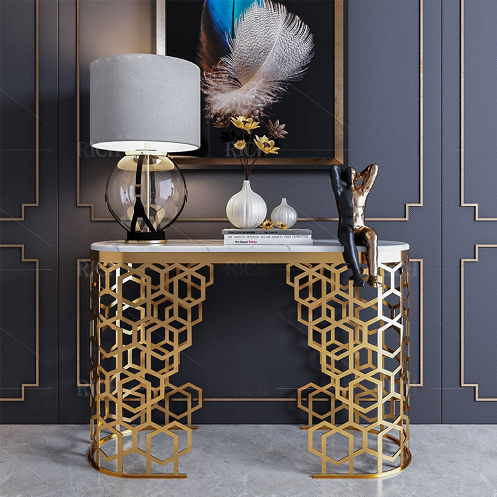 Hexa Console Table