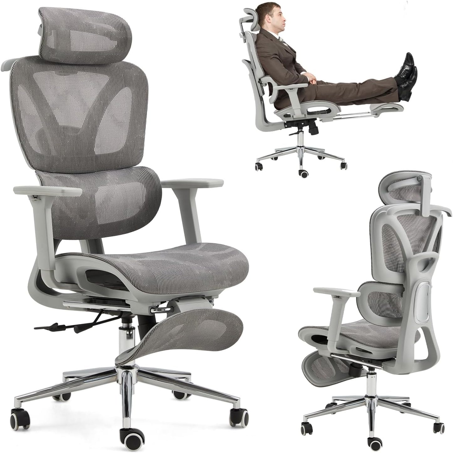 DecorMama Aviva Recliner Office Chair