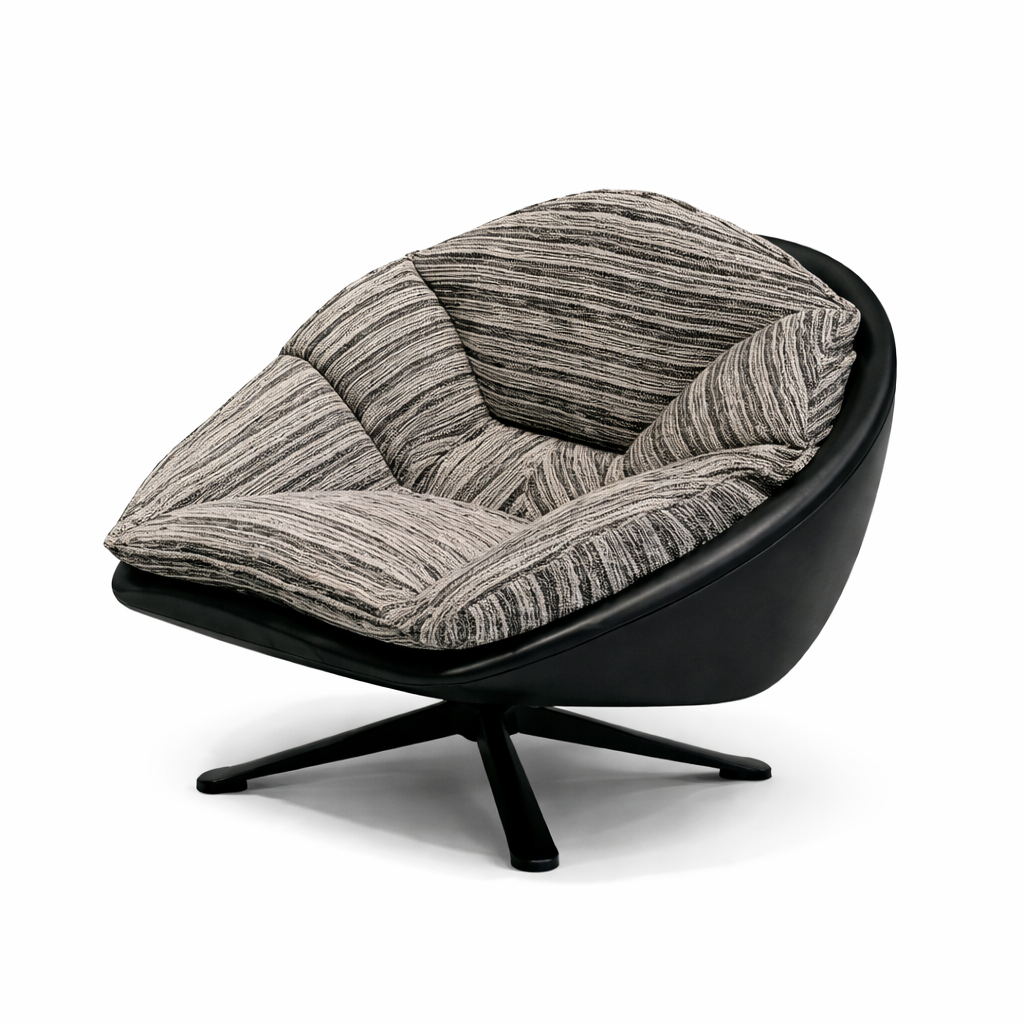DecorMama Dahlia Stripe Cocoon Lounge Chair