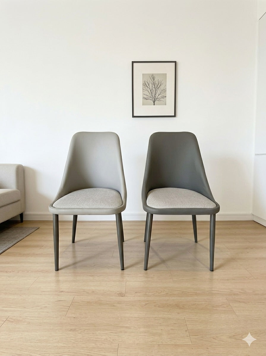 Luka Contemporary Contoured Chair
