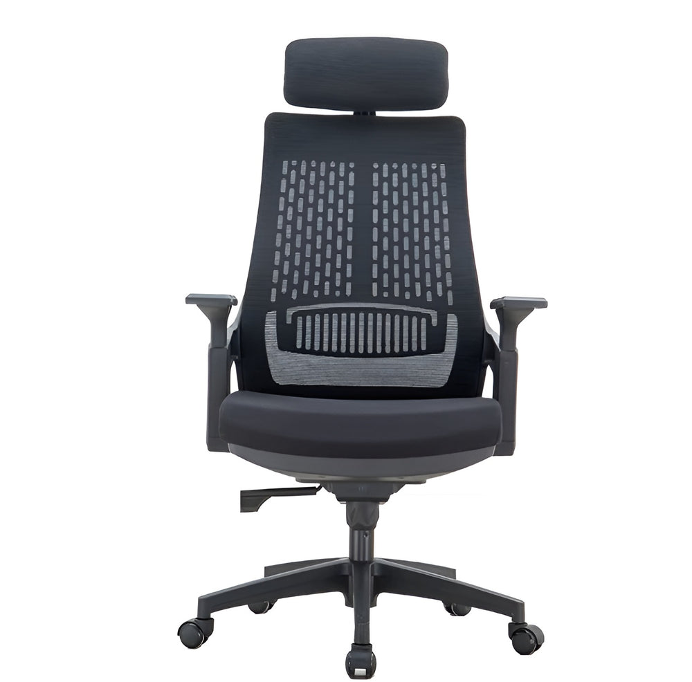 DecorMama Mid-Back Office Chair – main front view on white