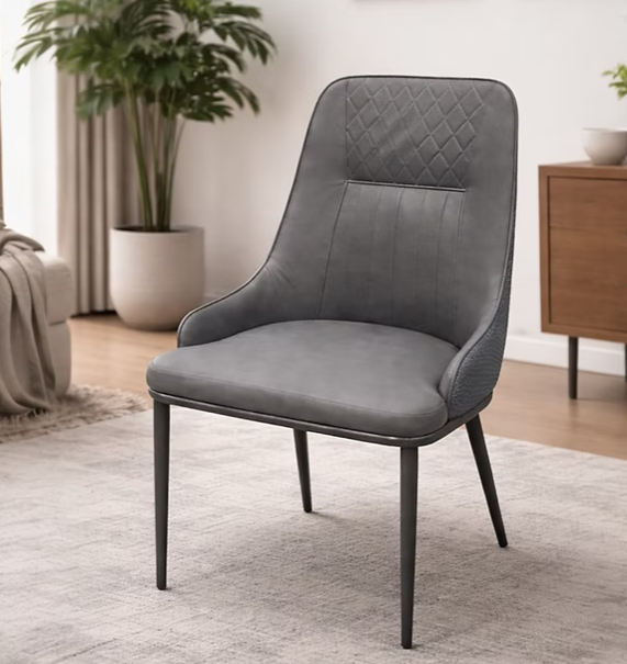 Nero Leather Dining Chair