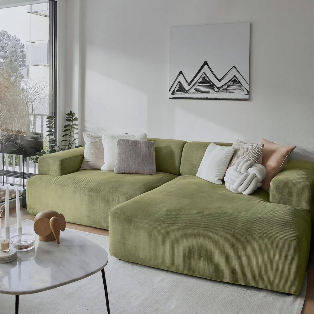 Cozy Lounge Corduroy Couch
