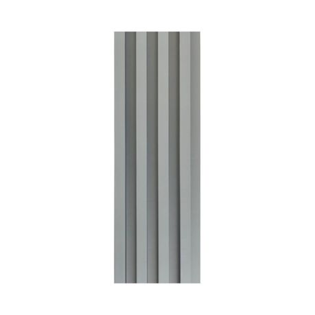 DecorMama® WPC Fluted Wall Panel — Light Wood (Single)