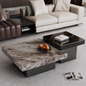 Modern Luxury Marble and Gloss Coffee table