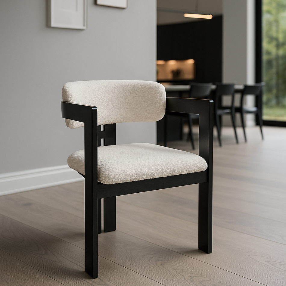 Zen Boucle Dining Chair
