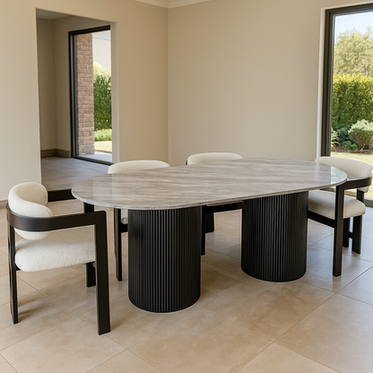 DecorMama Prestige 6 Seater Dining Set