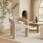 DecorMama Gevani Fabric Dining Chair
