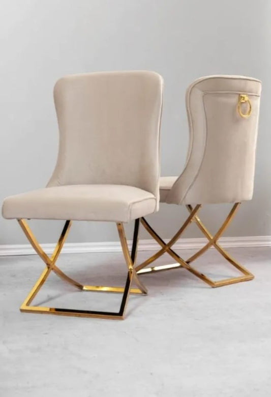 Ring Dining Chair - Gold Frame