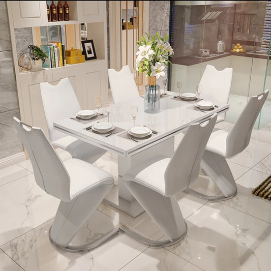 Karee Dining Table Set - 6 Seater