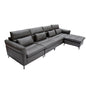 Amelia Leather Couch