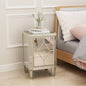 Diam Mirrored Bedside Pedestal | Drawers For Sale | Decormama