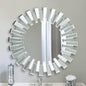 Silver Sunburst Mirror