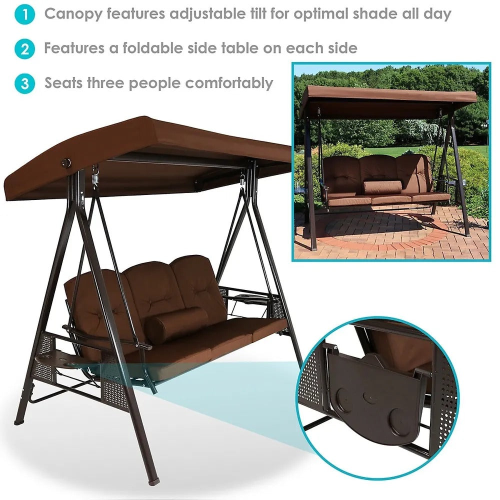 3 Seater Outdoor Swing