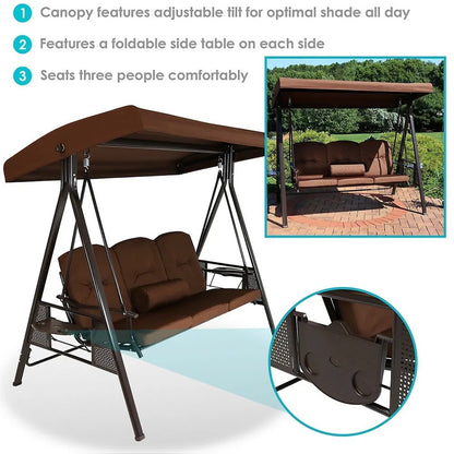 3 Seater Outdoor Swing
