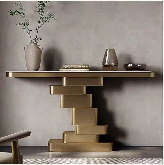 Jenga Console Table