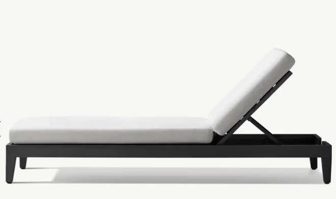 DecorMama Portofino Aluminum Adjustable Chaise