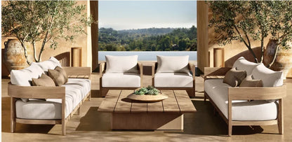 DecorMama Balmain Teak Patio Lounge Collection