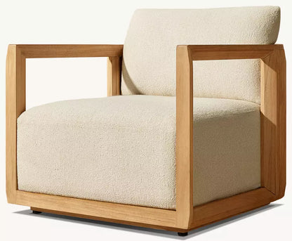 DecorMama Soria Teak Patio Lounge Collection