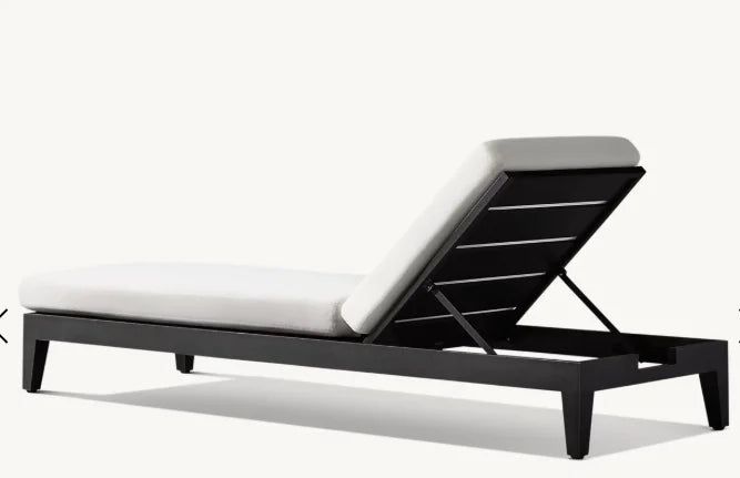 DecorMama Portofino Aluminum Adjustable Chaise