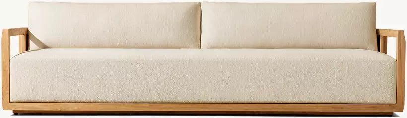 DecorMama Soria Teak Patio Lounge Collection