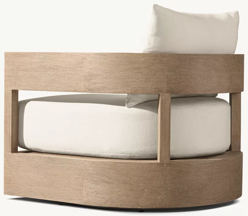 DecorMama Balmain Teak Patio Lounge Collection