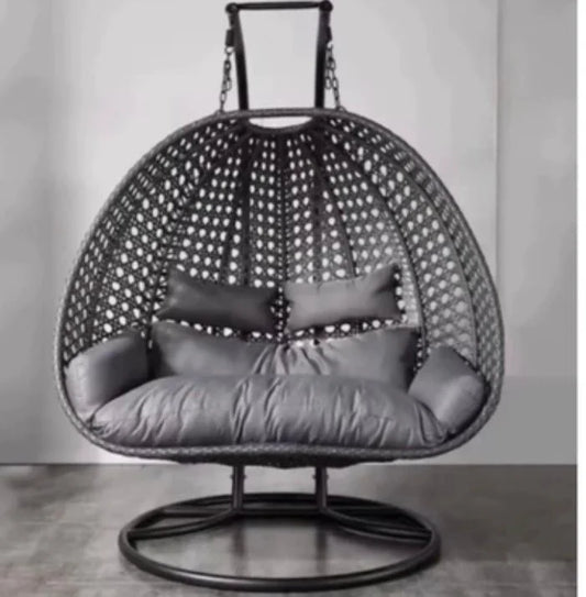 DecorMama Grand Haven Three-Seater Swing Chair
