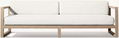 DecorMama Marbella Teak Patio Lounge Collection