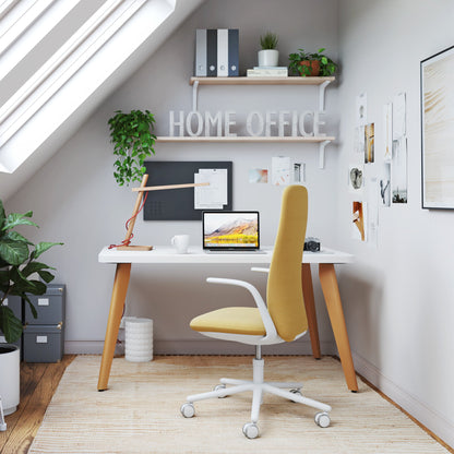 DecorMama A-Wood Home Office Desk