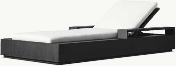 DecorMama Marbella Aluminum Adjustable Chaise