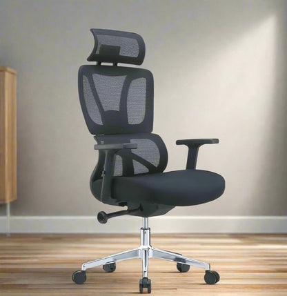 DecorMama Alodius Office Chair With Headrest