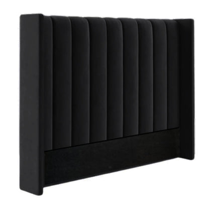 DecorMama Nu Dekor - Camilla Velvet Paneled Tufted Headboard