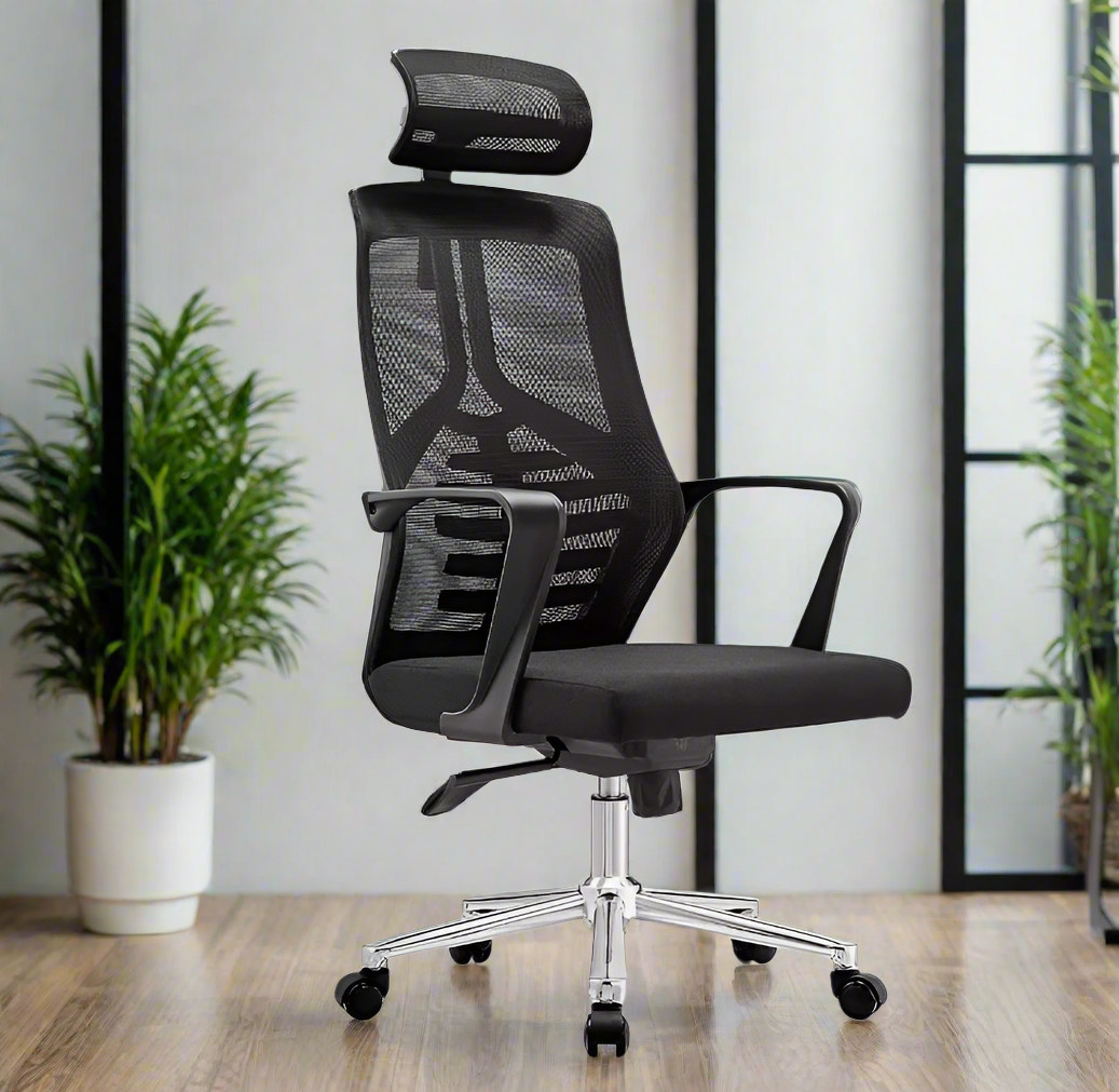 DecorMama Briana Swivel Office Chair
