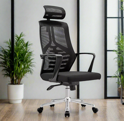 DecorMama Briana Swivel Office Chair