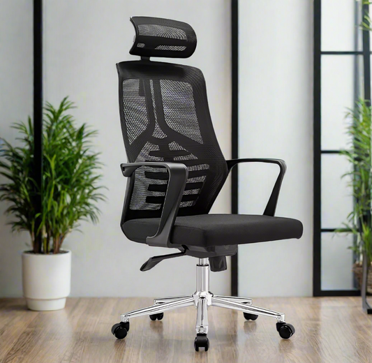 DecorMama Briana Swivel Office Chair