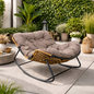 Cleo Rattan Rocking Chair