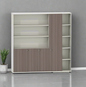 DecorMama Hollis Office Cabinet