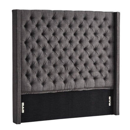DecorMama Luxe Button Headboard - Normal Fabric