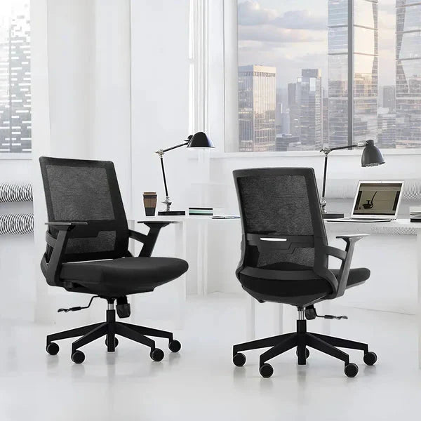 DecorMama Juna Mid Back Office Chair
