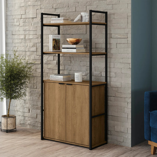 DecorMama Raamia High Bookcase Shelf