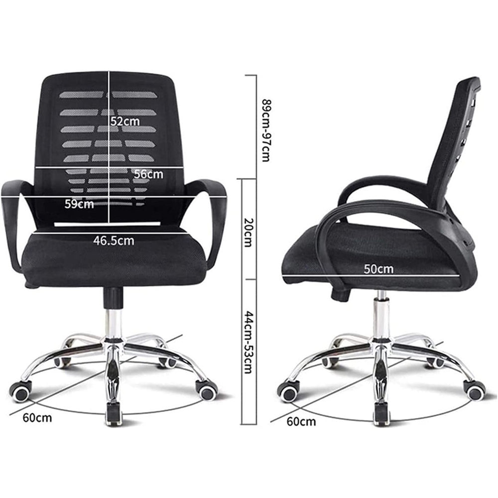 DecorMama Luna Swivel Office Chair