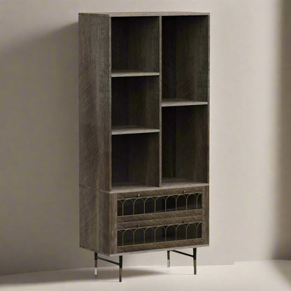 DecorMama Mariano Rustic Shelf