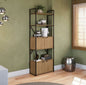 DecorMama Marshall High Book Shelf