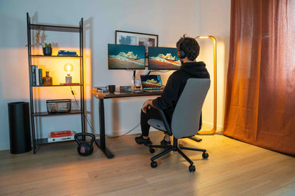DecorMama Hiya Height Adjustable Office Desk
