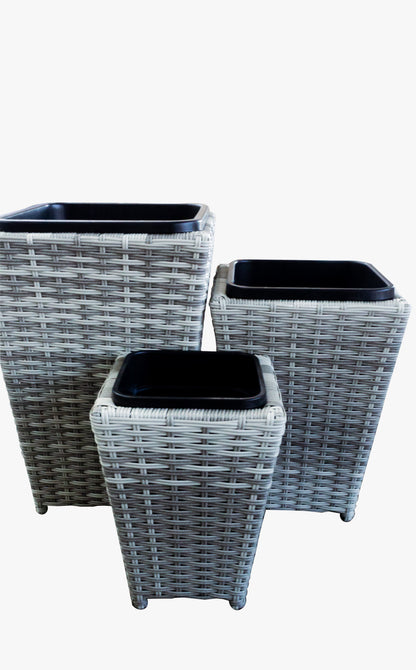 DecorMama Placido Pot Plant Set
