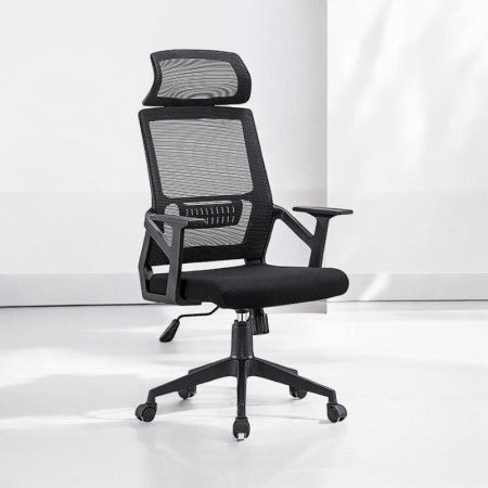 DecorMama Rosalie Swivel Office Chair