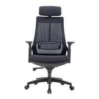 DecorMama Scott Office Chair – main front view on white