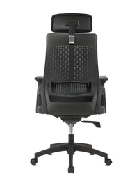 DecorMama Scott Office Chair – angle 5 on white